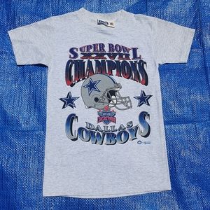 VTG 1992 Dallas Cowboys Super Bowl Champs T-Shirt